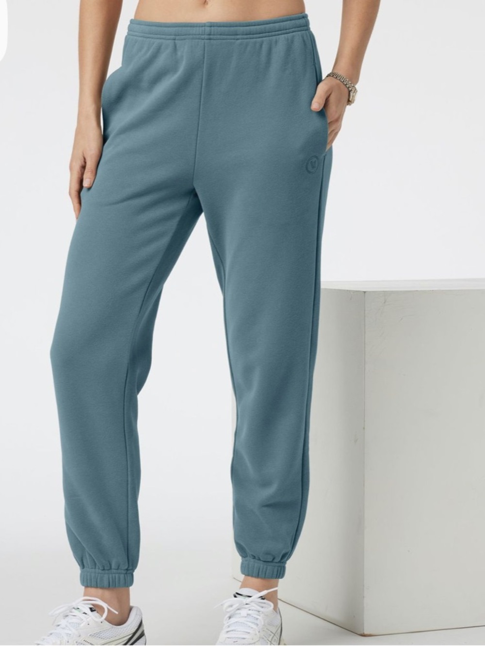 Vuori Sedona Sweatpants Smoke Blue Jogger Pants Women’s Size S Soft Cozy*V13